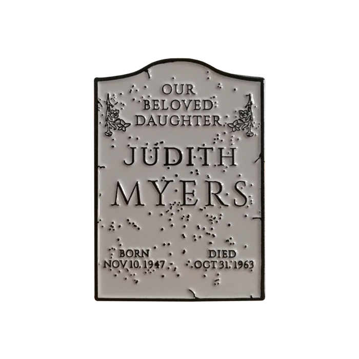 HALLOWEEN (1978) - Judith Myers Tombstone Enamel Pin