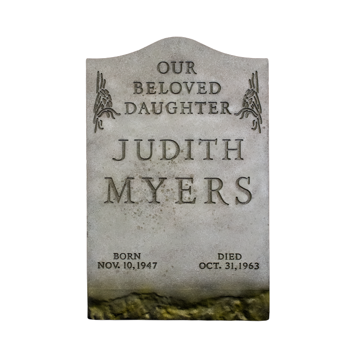 HALLOWEEN (1978) - Judith Myers Tombstone Prop