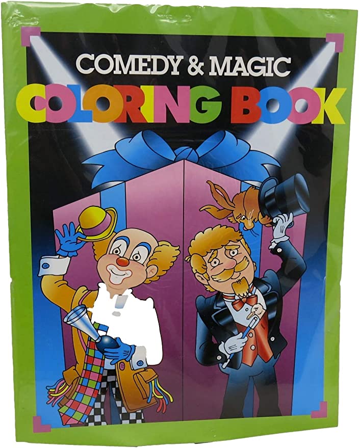 Comedy & Magic Coloring Book