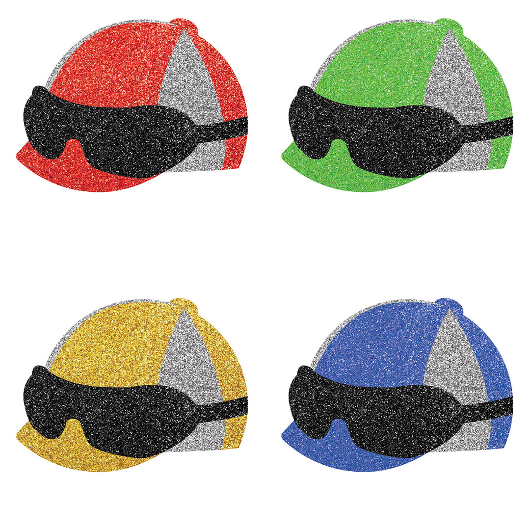 Jockey Helmet Sparkle Confetti