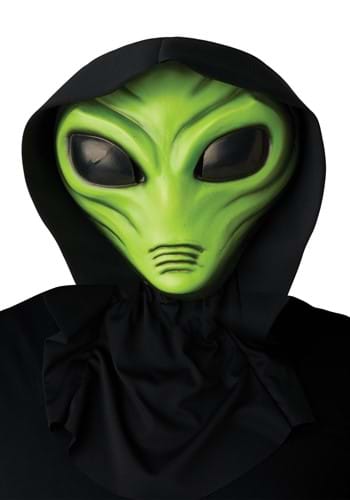 Light Up Green Alien Visitor Mask