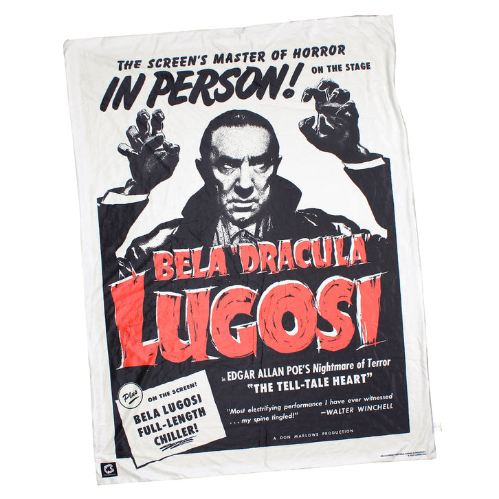 Bela Lugosi Dracula Throw Blanket