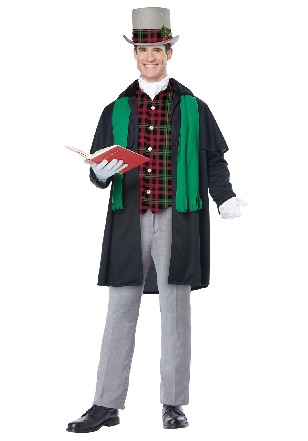 Holiday Caroler Men's Adult Costume