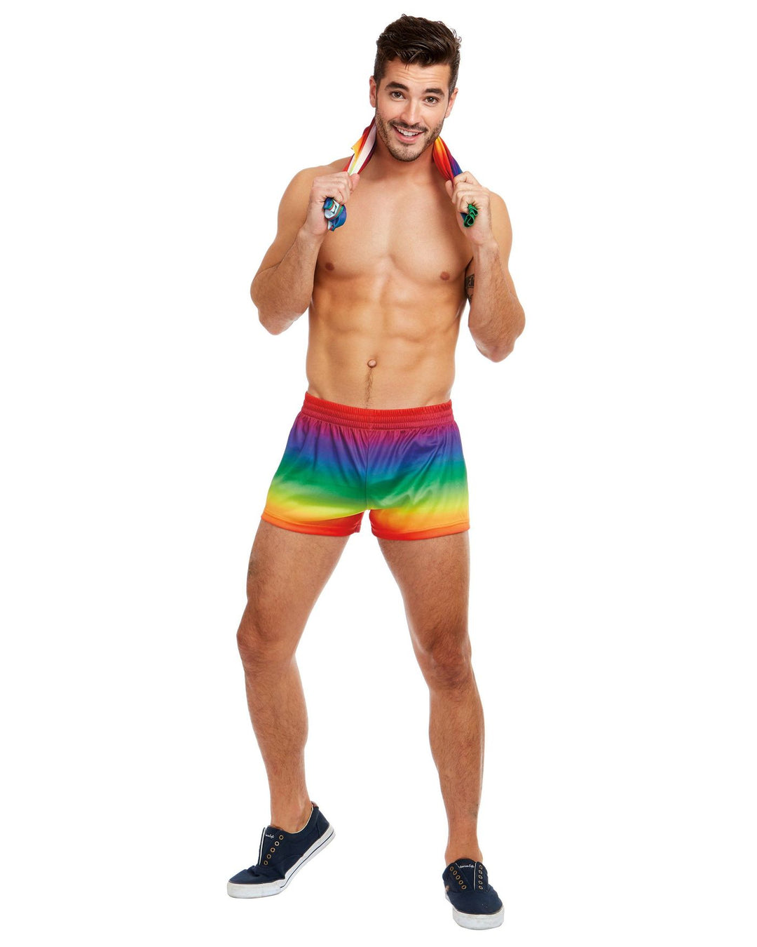 Men's Rainbow Tank Top and Shorts