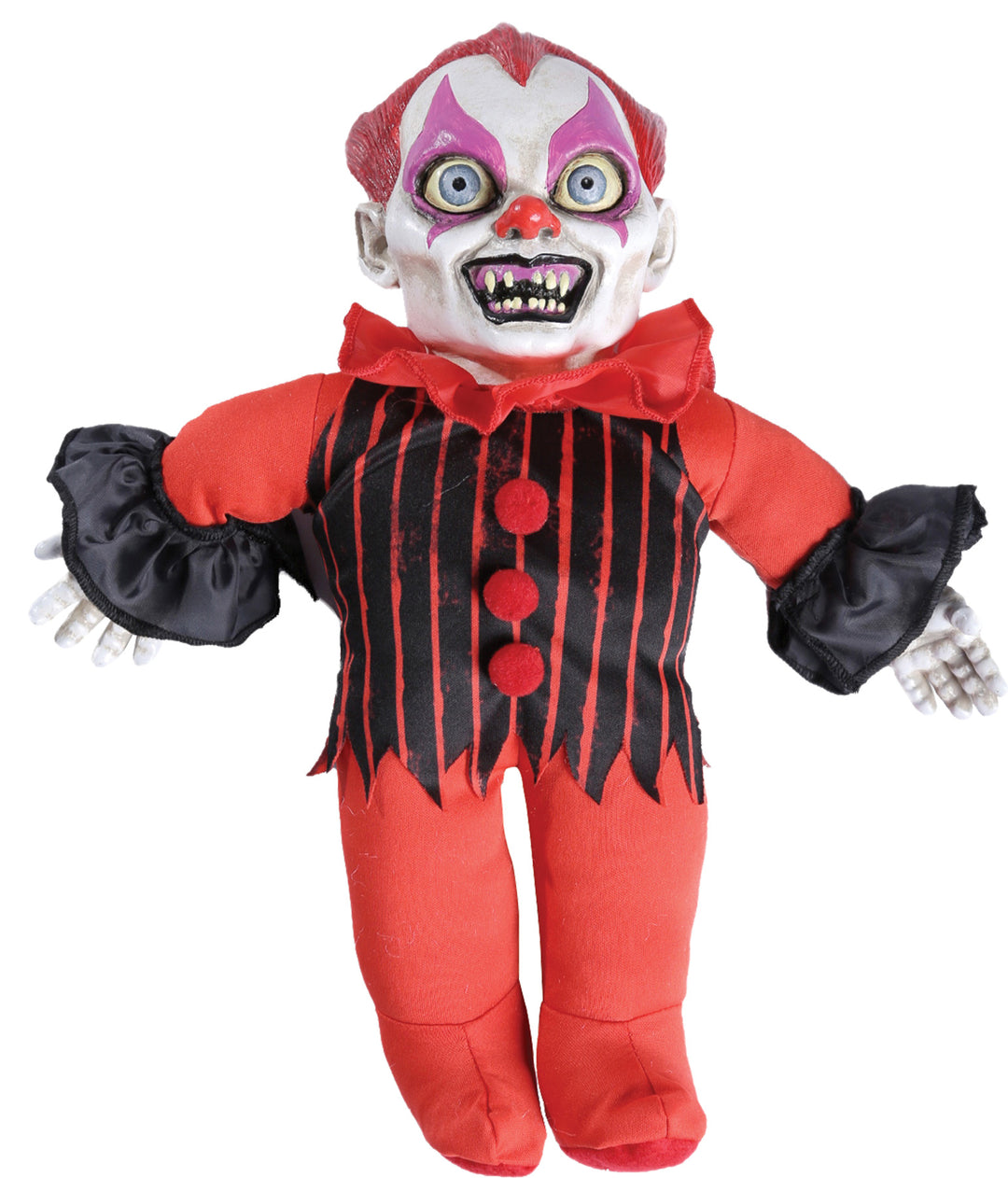 Clown Haunted Doll w/Sound