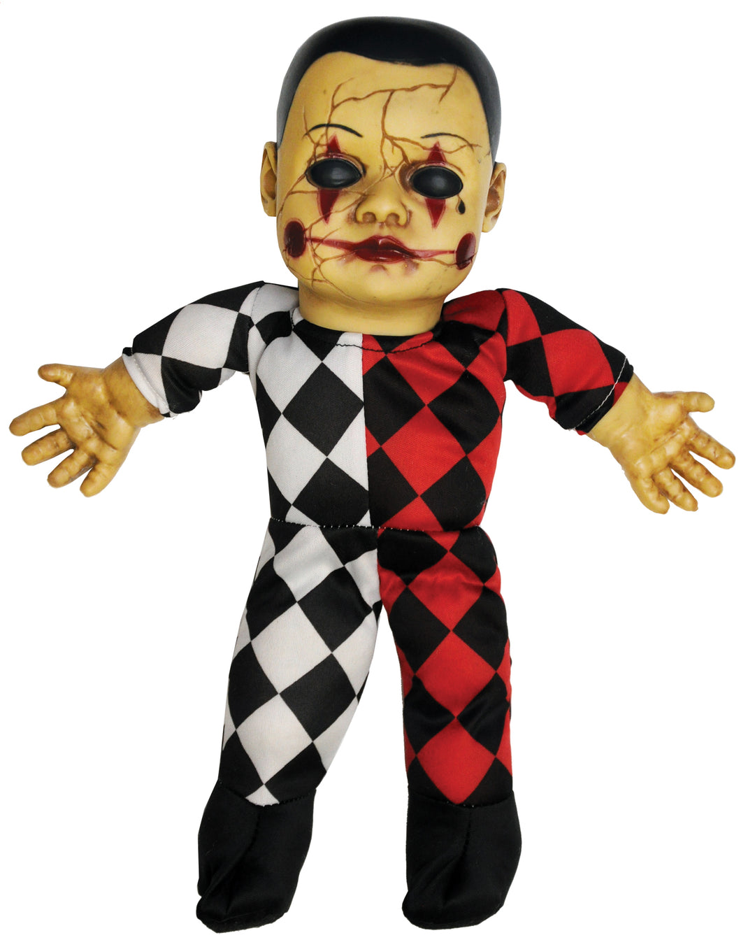 Hellequin Harlequin Clown Haunted Doll w/Sound