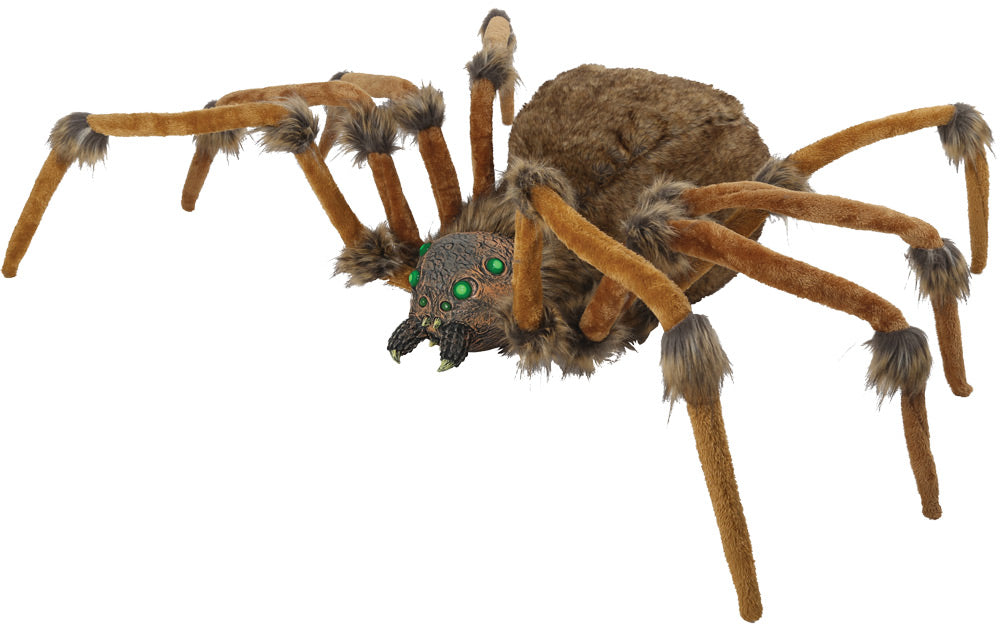 Deluxe Brown Wolf Spider Light-Up Prop