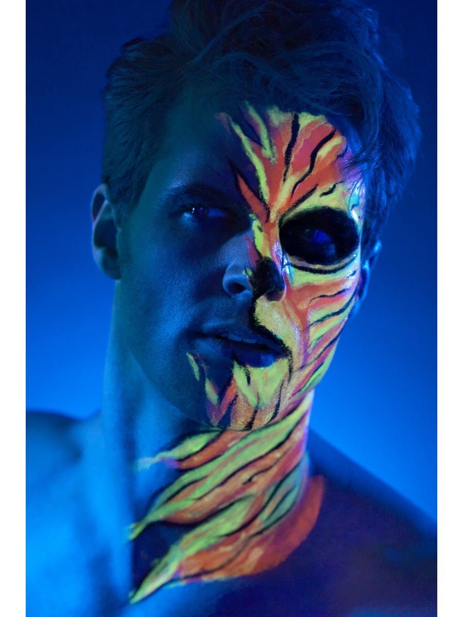 Neon Liquid Latex Face and Body Paint Kit