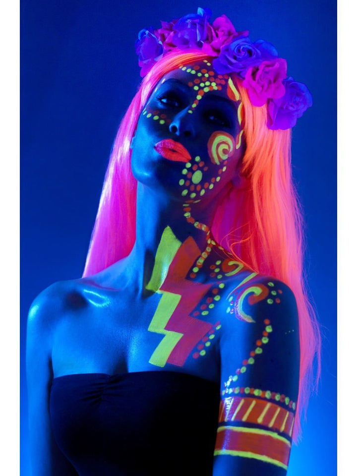 Neon Liquid Latex Face and Body Paint Kit