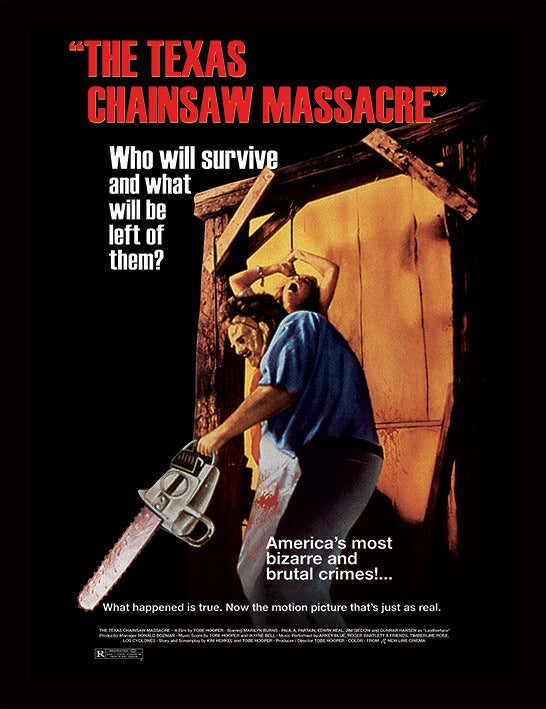 Texas Chainsaw Massacre - 24" x 36" Poster