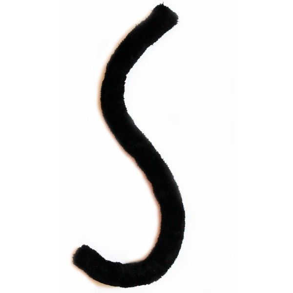 Cat Tail - Black 33"