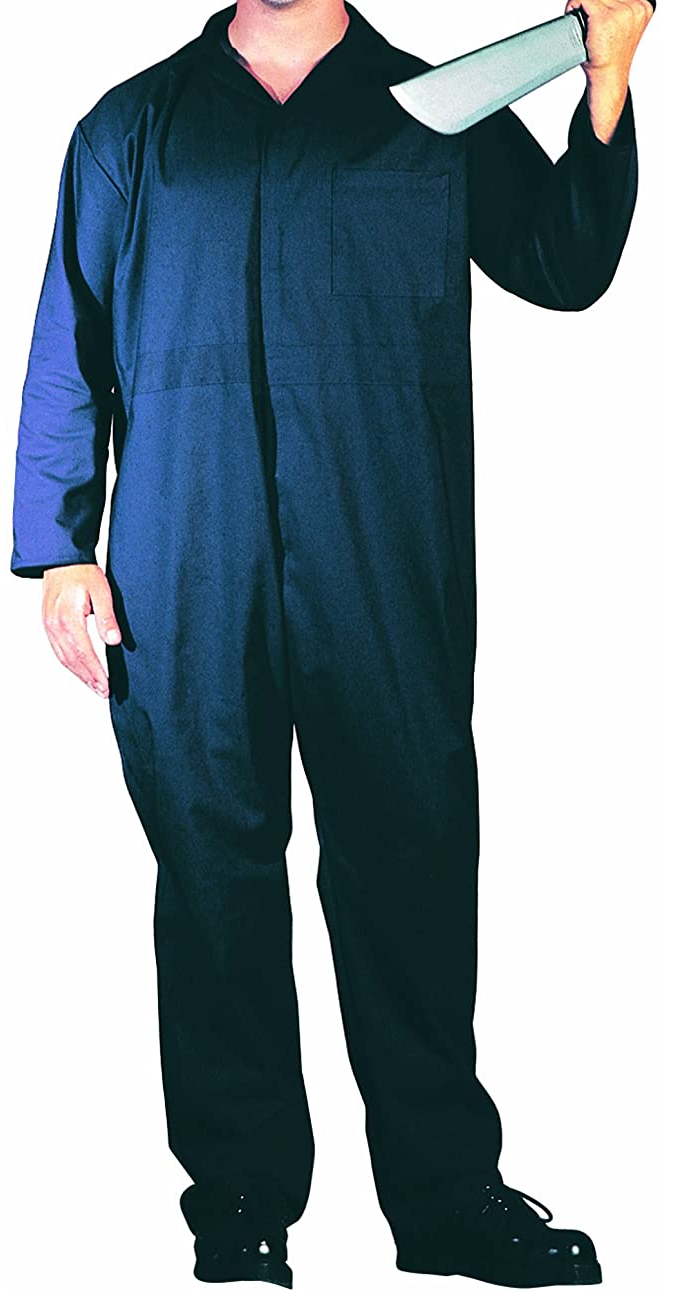 Blue Coveralls Adult Costume Extra Large