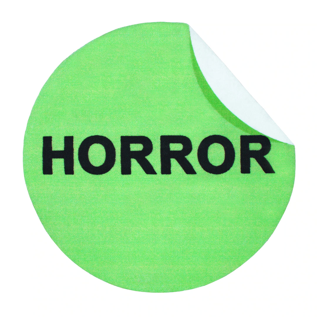 VHS Horror Label Rug
