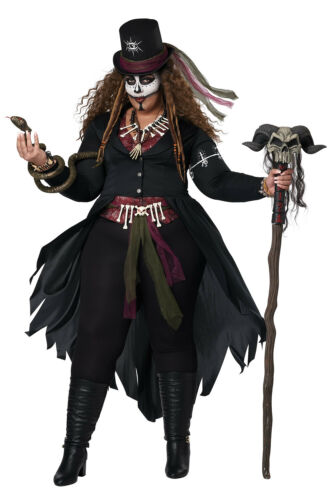 Voodoo Magic Costume- Plus Size Adult