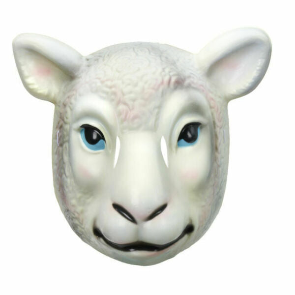 Vacuform Plastic Sheep Mask