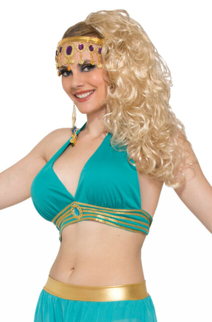 Green Desert Princess Halter Top