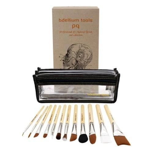 Bdellium Tools - SFX 12PC Brush Set with Double Pouch (2nd Collection)