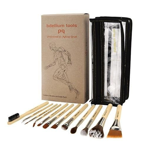 Bdellium Tools - SFX 12PC Brush Set with Double Pouch (1st Collection)