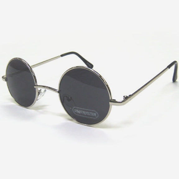 Lennon Style Round Metal Frame Sunglasses