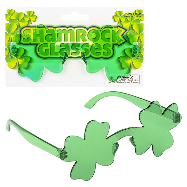 Shamrock Glasses Green Lens