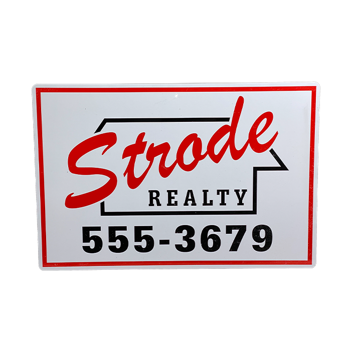 HALLOWEEN (1978) - Strode Realty Metal Sign