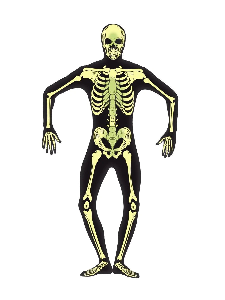 Second Skin Suit - Skeleton - Adult