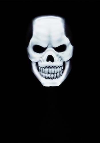 Light Up Skull Mask- White