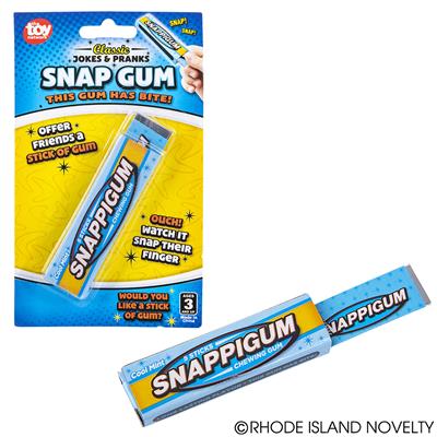 Snap Gum Trick and Joke