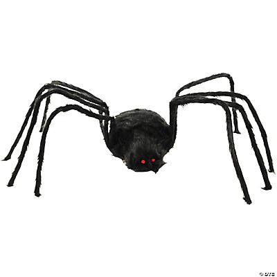 Spider Black Furry 80" Prop