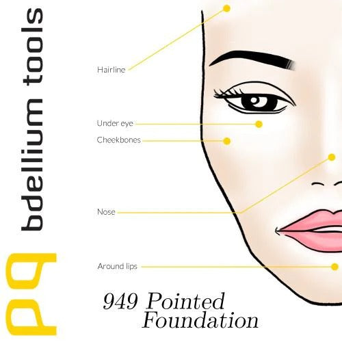 Bdellium Tools  - Studio Series 949 Pointed Foundation Brush