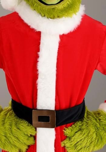 Dr. Seuss' The Grinch - Deluxe Santa Open Face Costume