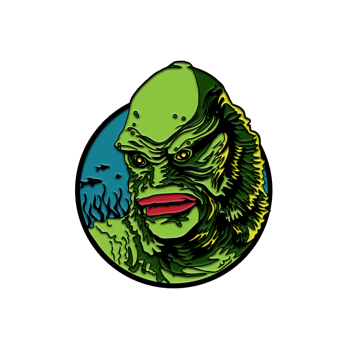 Universal Monsters - Creature From the Black Lagoon Enamel Pin