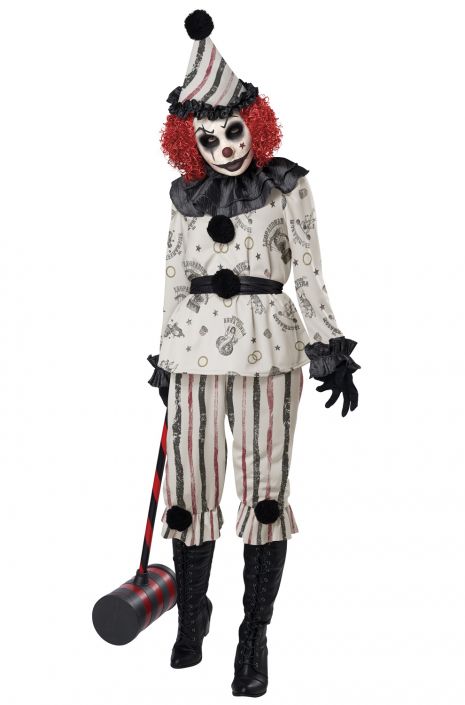 Vintage Creeper Clown Costume