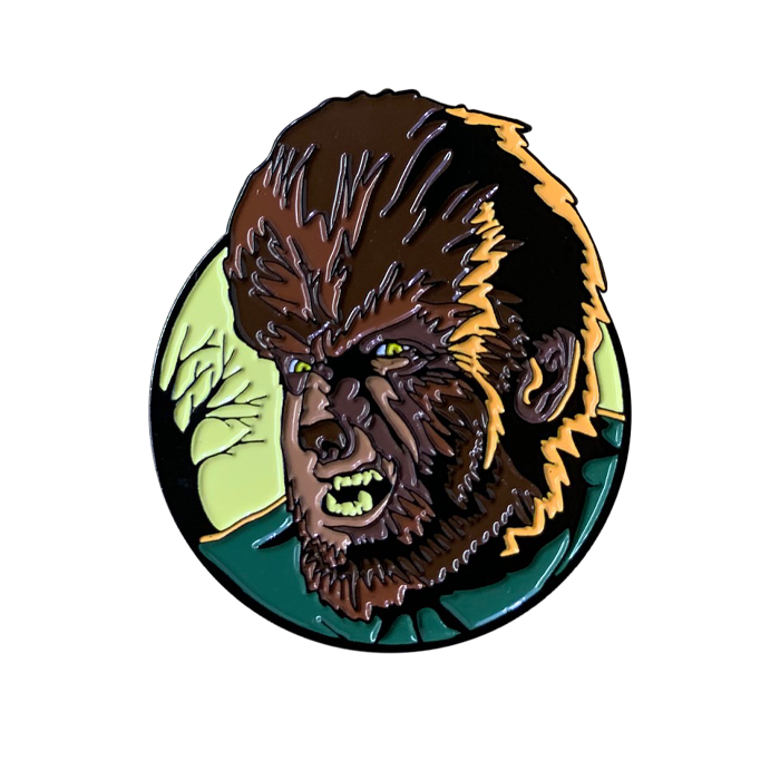 Chaney Entertainment - The Wolf Man Enamel Pin